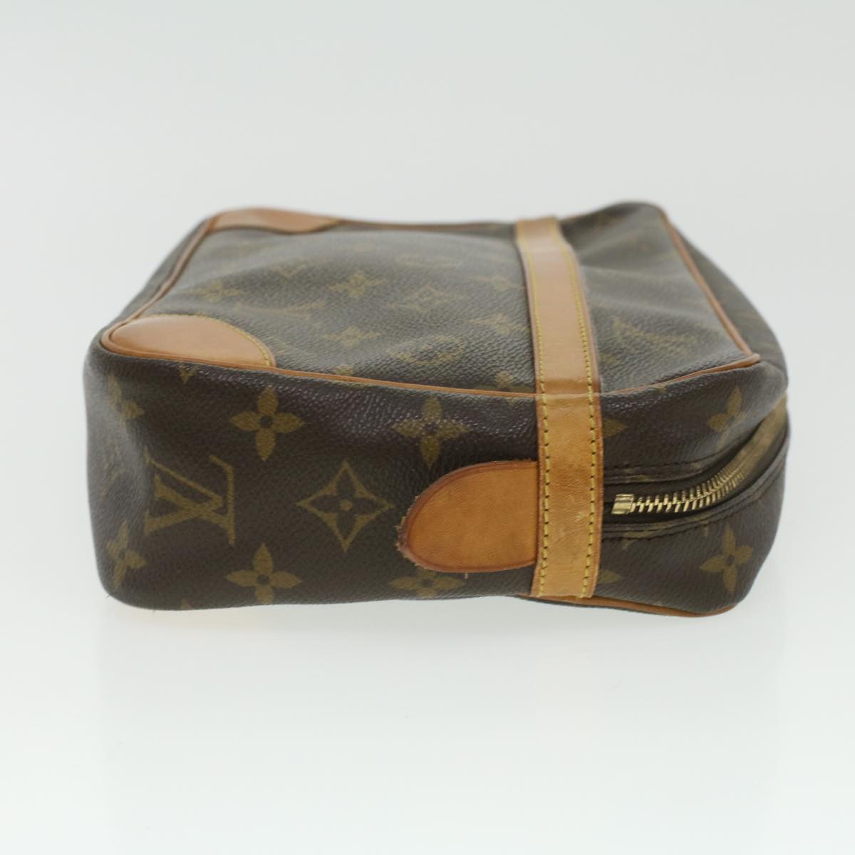 LOUIS VUITTON Monogram Compiegne 28 Clutch Bag M51845 LV Auth 35823