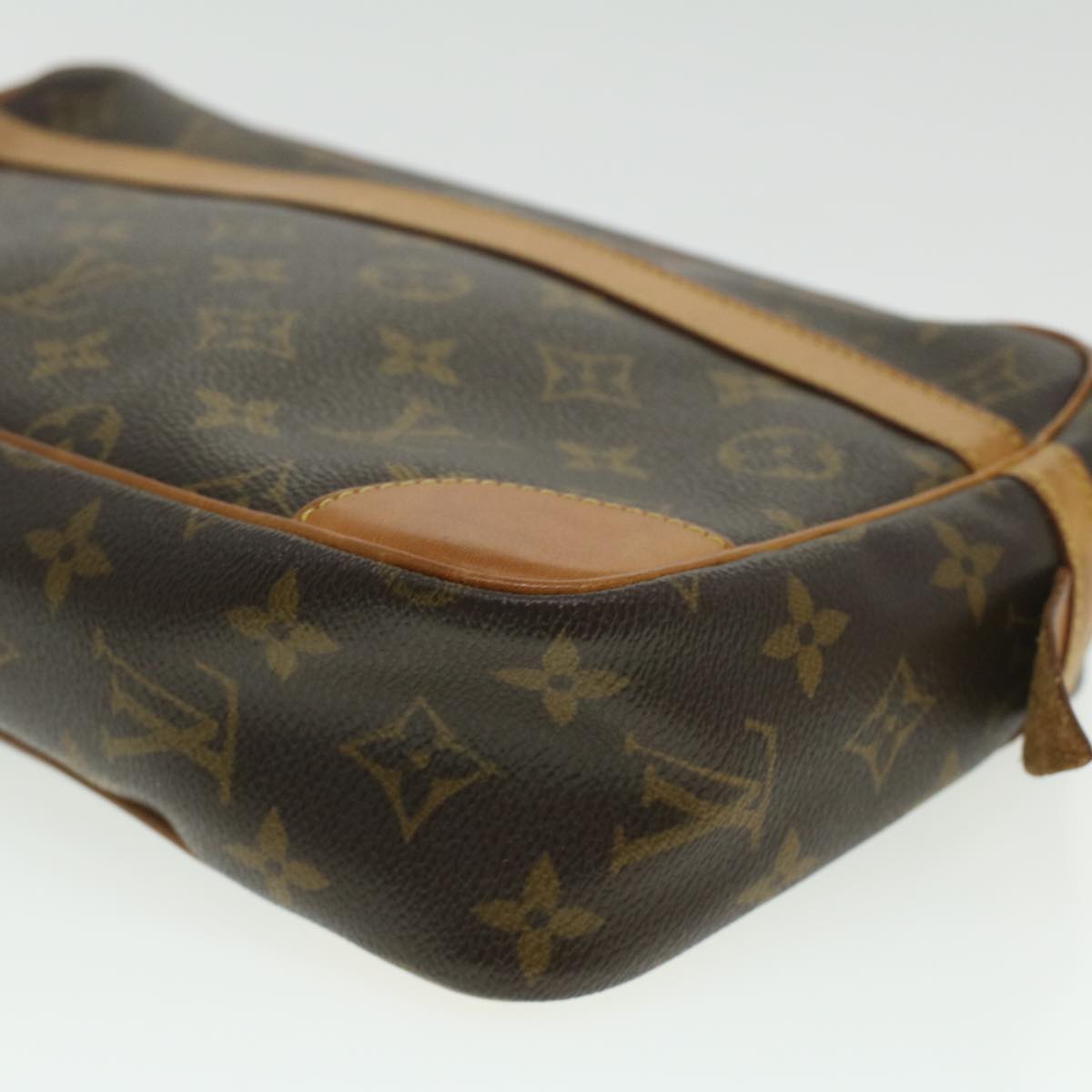 LOUIS VUITTON Monogram Compiegne 28 Clutch Bag M51845 LV Auth 35823