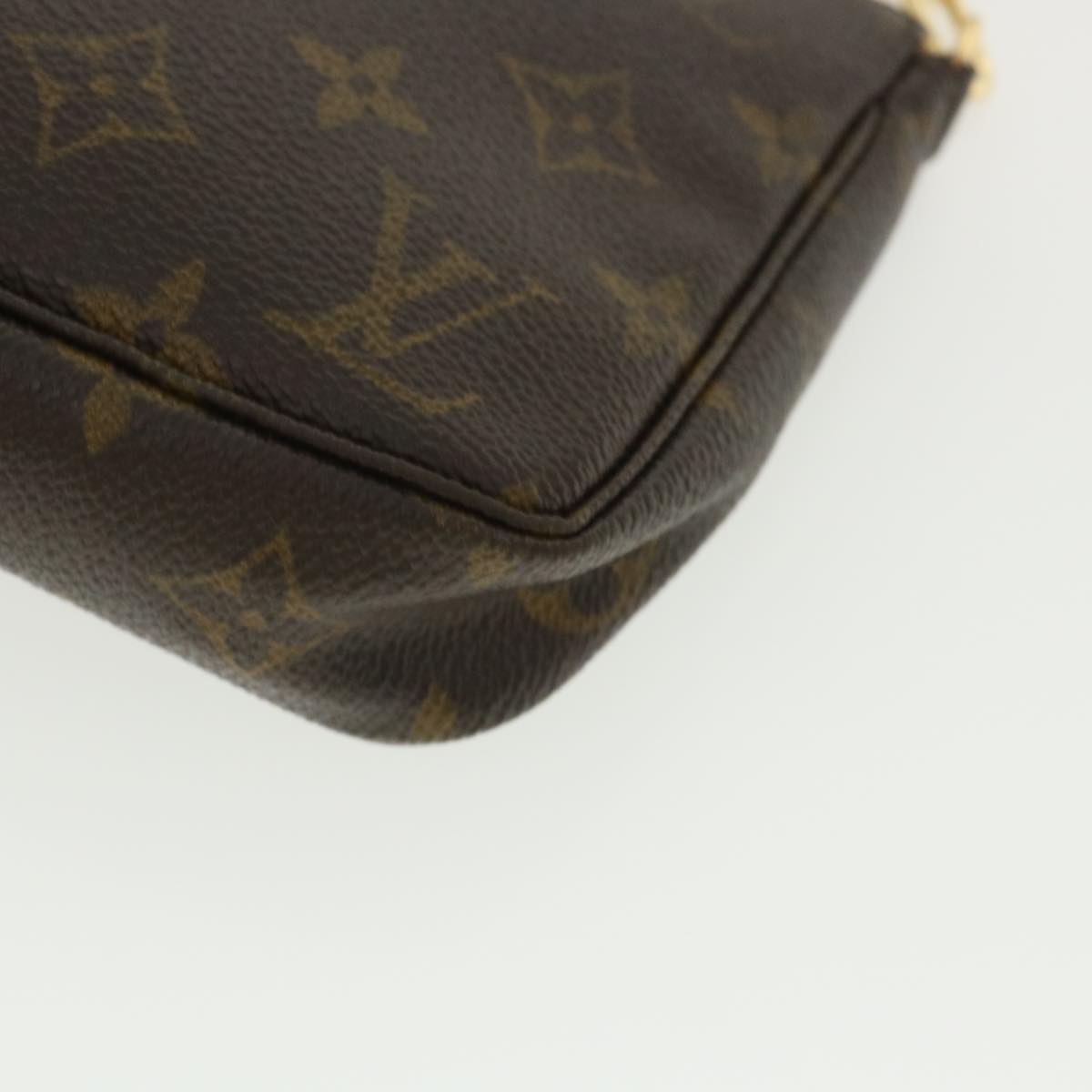 LOUIS VUITTON Monogram Pochette Accessoires Pouch M51980 LV Auth 35839