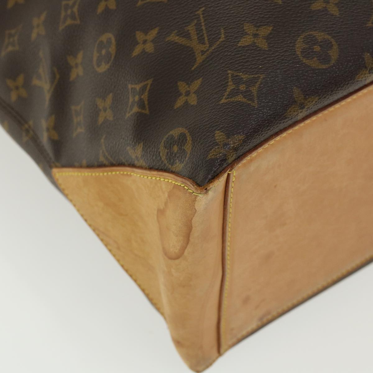 LOUIS VUITTON Monogram Cabas Alto Tote Bag M51152 LV Auth 35854