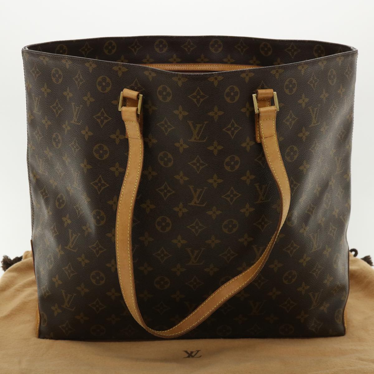 LOUIS VUITTON Monogram Cabas Alto Tote Bag M51152 LV Auth 35854