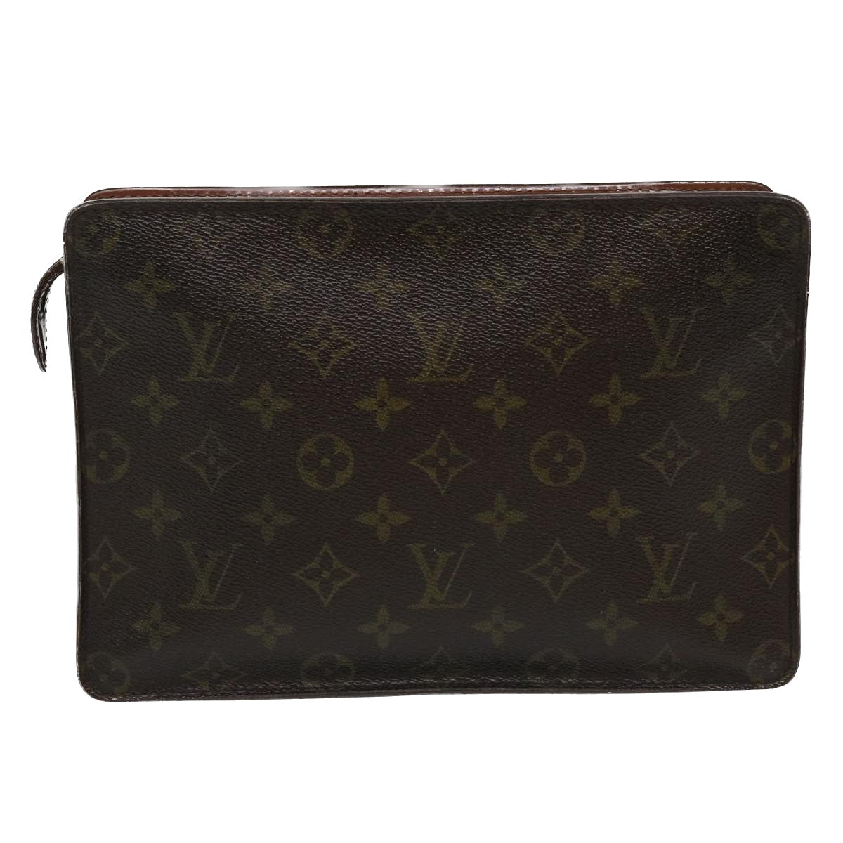 LOUIS VUITTON Monogram Pochette Homme Clutch Bag M51795 LV Auth 35873 - 0