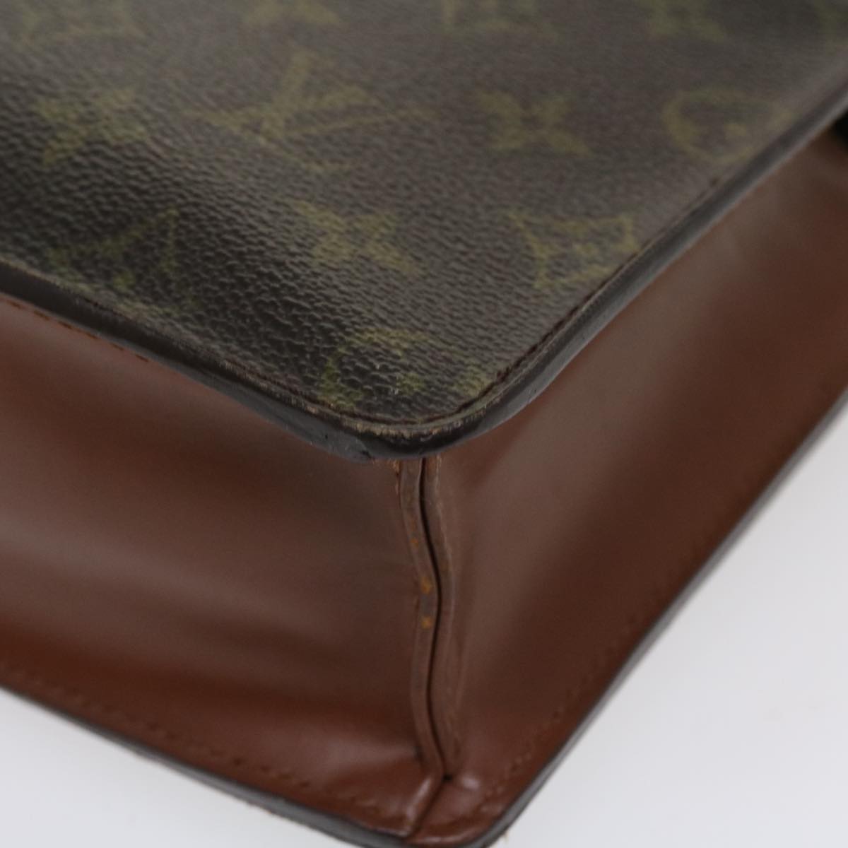 LOUIS VUITTON Monogram Pochette Homme Clutch Bag M51795 LV Auth 35873