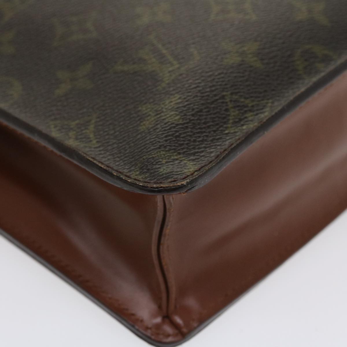 LOUIS VUITTON Monogram Pochette Homme Clutch Bag M51795 LV Auth 35873