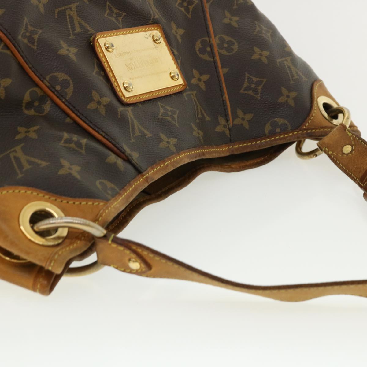 LOUIS VUITTON Monogram Galliera PM Shoulder Bag M56382 LV Auth 35874