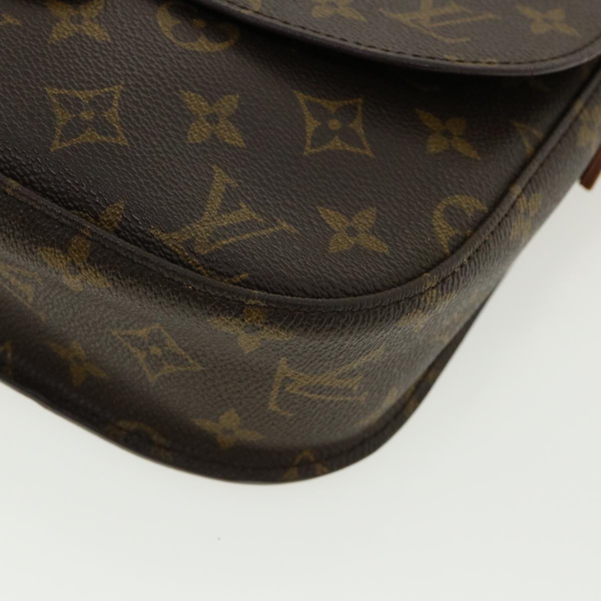 LOUIS VUITTON Monogram Saint Cloud GM Shoulder Bag M51242 LV Auth 35878