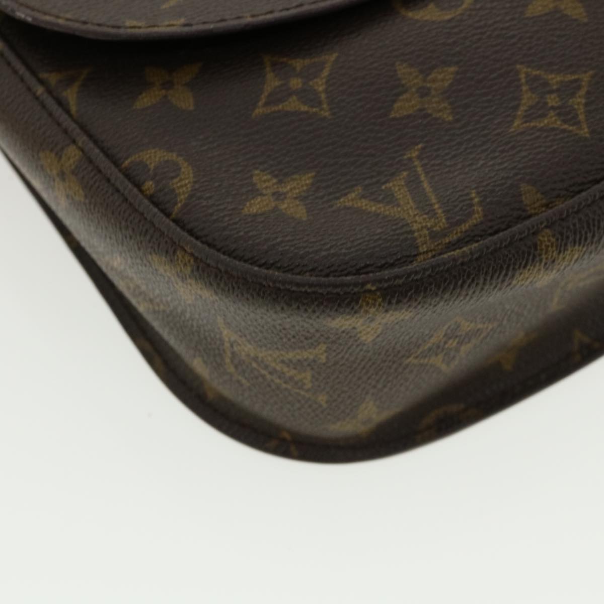 LOUIS VUITTON Monogram Saint Cloud GM Shoulder Bag M51242 LV Auth 35878