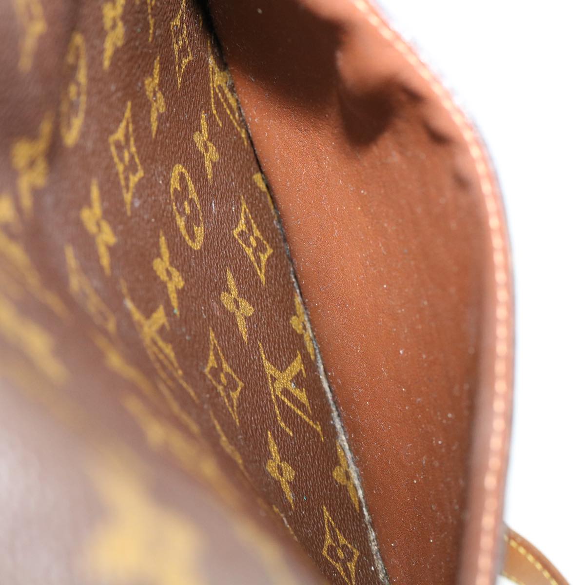 LOUIS VUITTON Monogram Saint Cloud GM Shoulder Bag M51242 LV Auth 35878