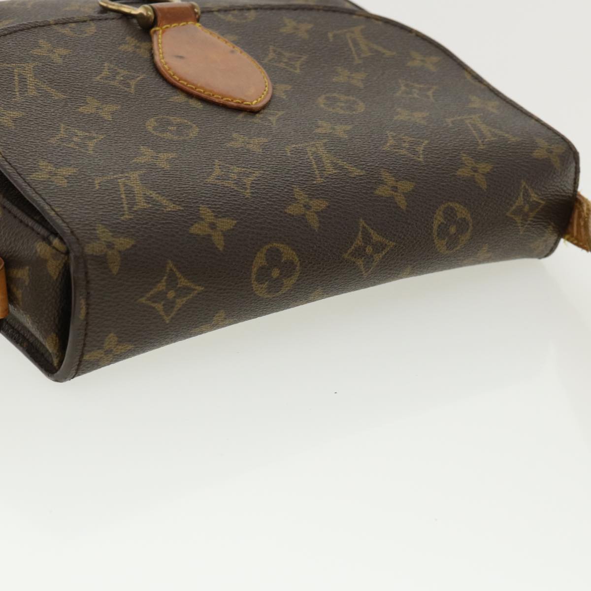 LOUIS VUITTON Monogram Saint Cloud GM Shoulder Bag M51242 LV Auth 35878