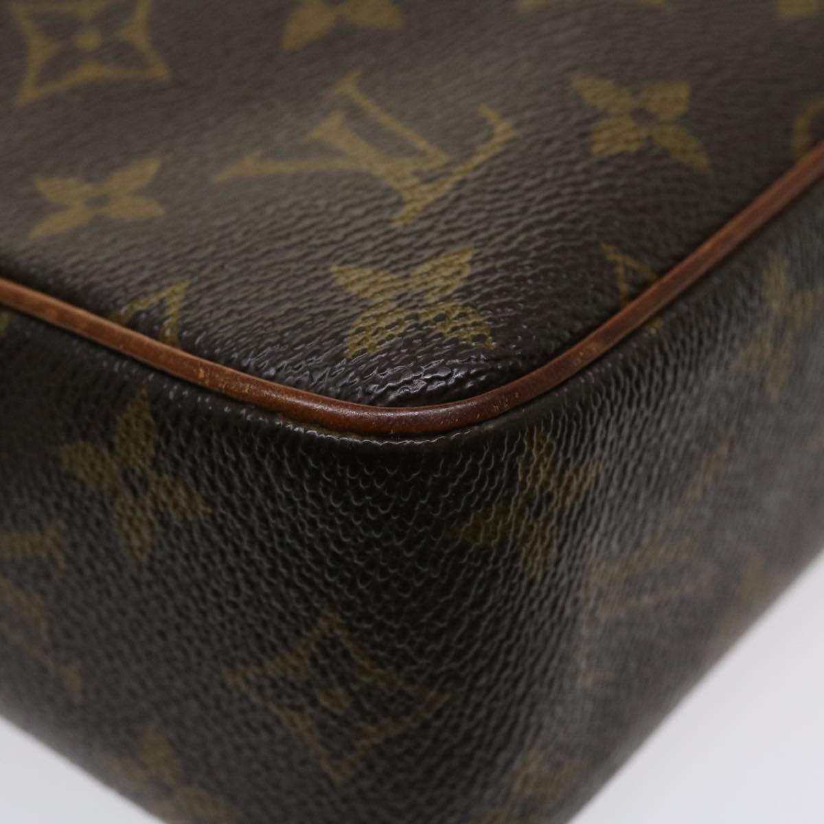 LOUIS VUITTON Monogram Compiegne 23 Clutch Bag M51847 LV Auth 35883