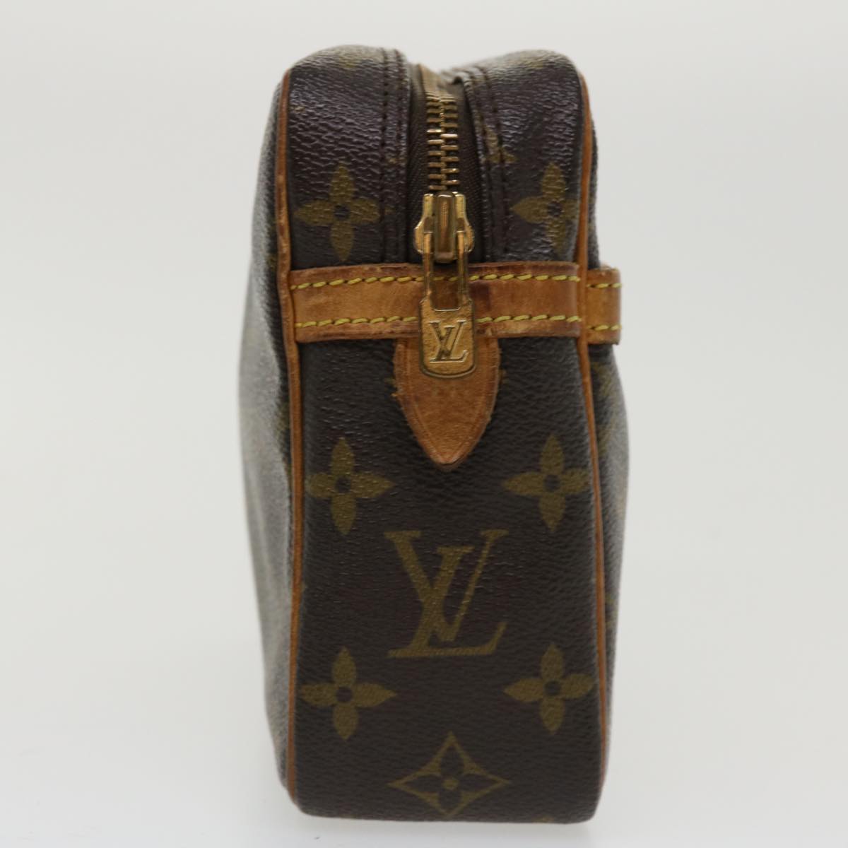 LOUIS VUITTON Monogram Compiegne 23 Clutch Bag M51847 LV Auth 35883