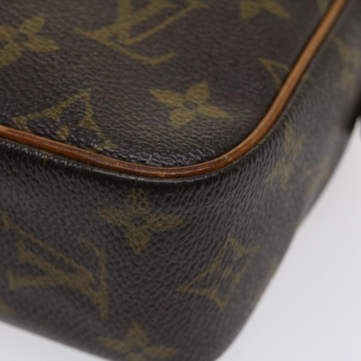 LOUIS VUITTON Monogram Compiegne 23 Clutch Bag M51847 LV Auth 35883