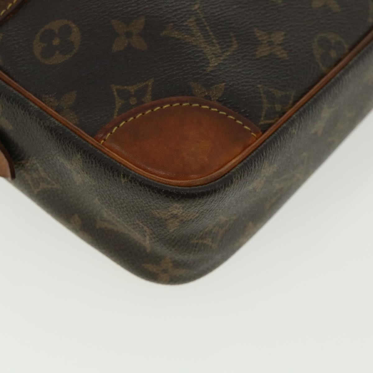 LOUIS VUITTON Monogram Compiegne 28 Clutch Bag M51845 LV Auth 35889