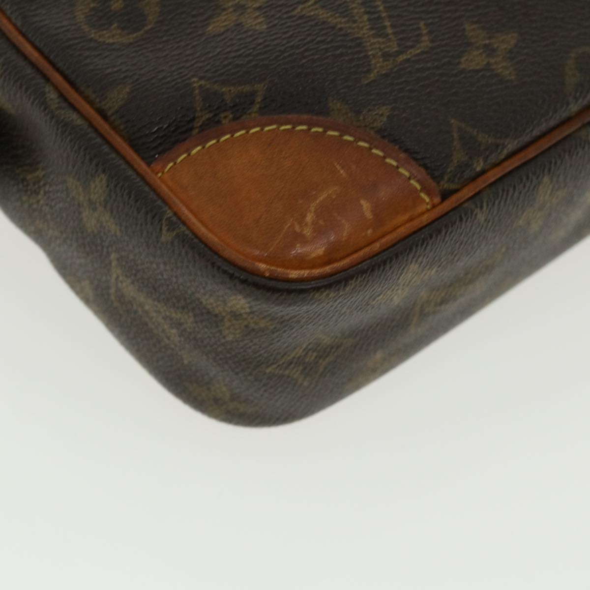 LOUIS VUITTON Monogram Compiegne 28 Clutch Bag M51845 LV Auth 35889