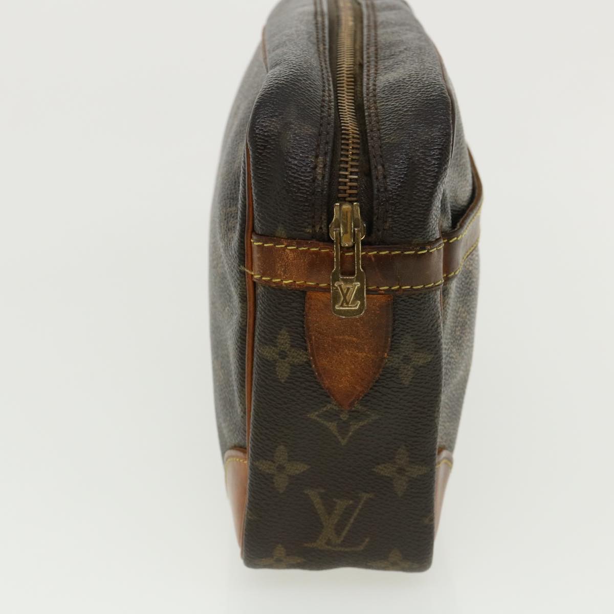 LOUIS VUITTON Monogram Compiegne 28 Clutch Bag M51845 LV Auth 35889