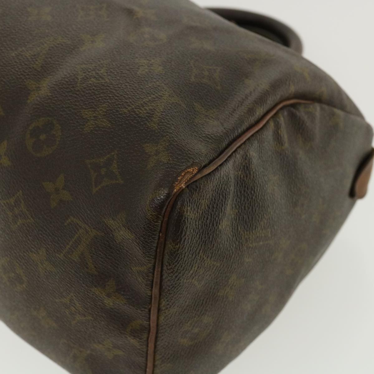 LOUIS VUITTON Monogram Speedy 30 Hand Bag M41526 LV Auth 35895