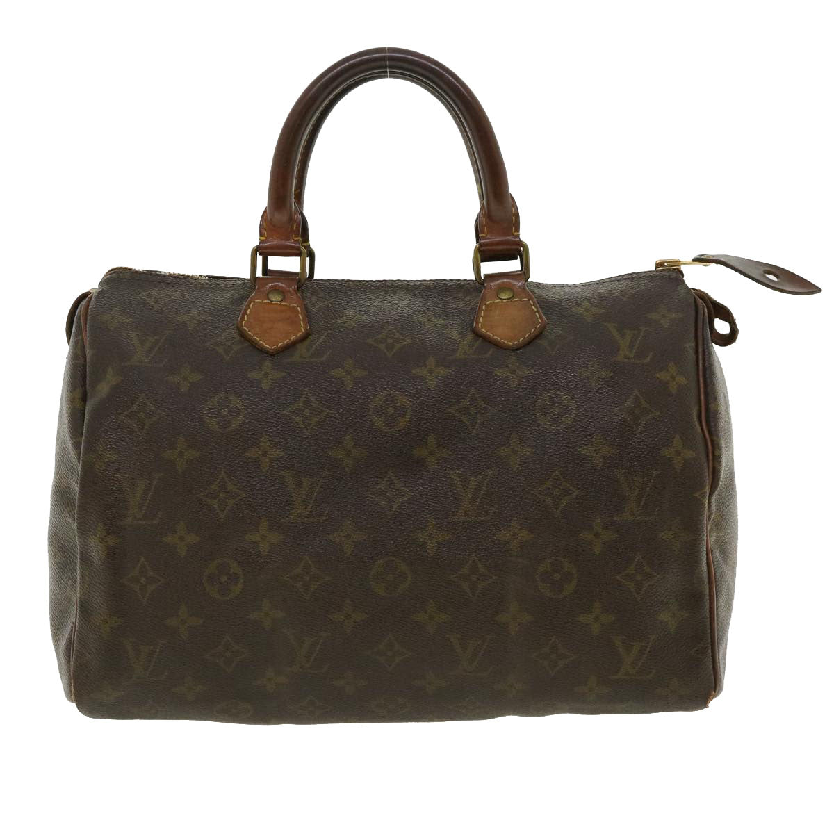 LOUIS VUITTON Monogram Speedy 30 Hand Bag M41526 LV Auth 35895