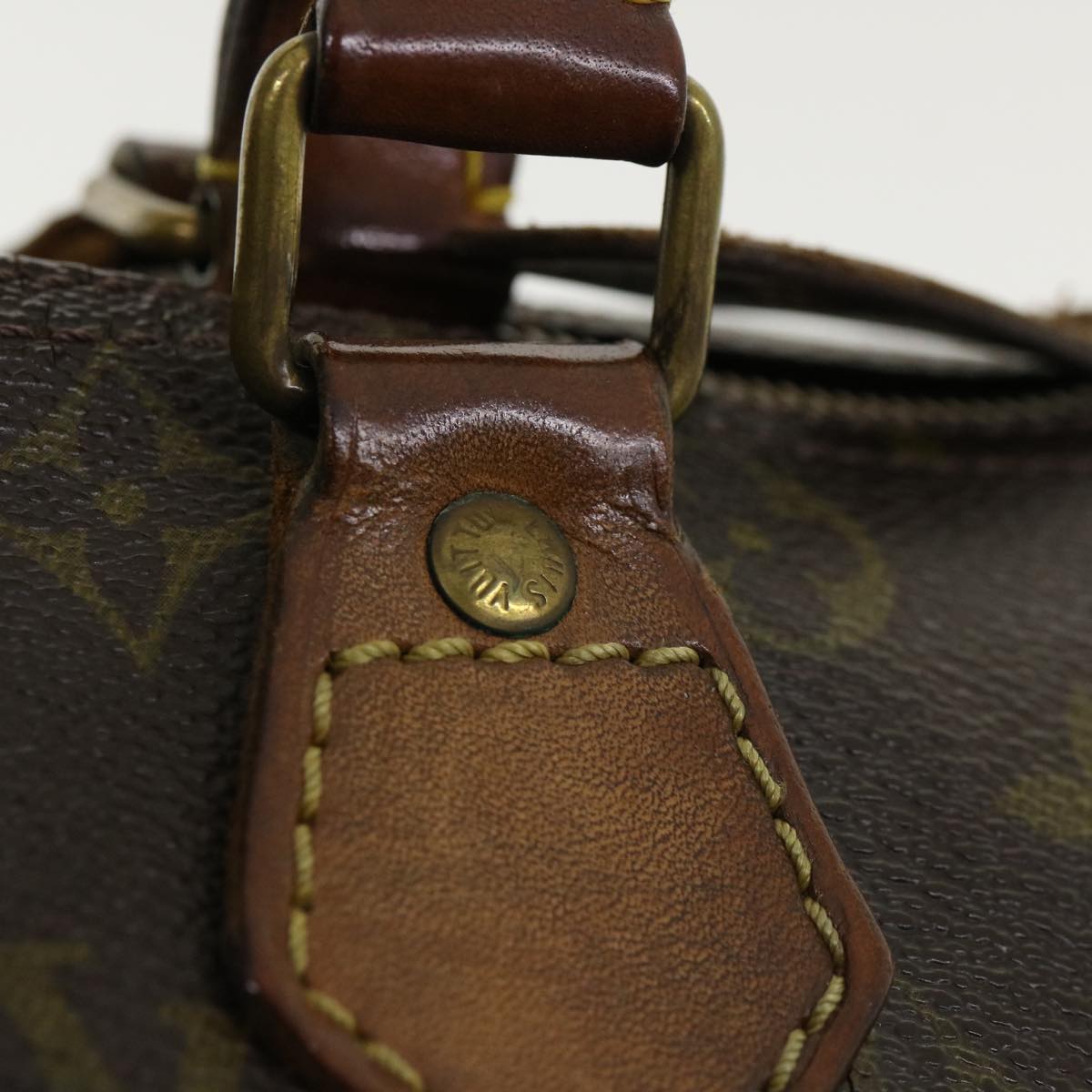 LOUIS VUITTON Monogram Speedy 30 Hand Bag M41526 LV Auth 35895