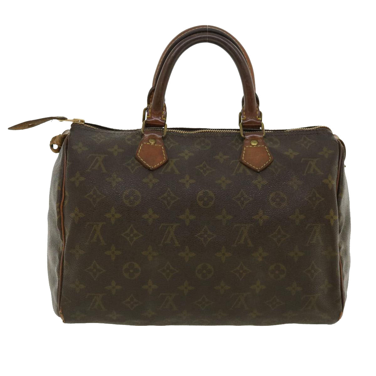 LOUIS VUITTON Monogram Speedy 30 Hand Bag M41526 LV Auth 35895