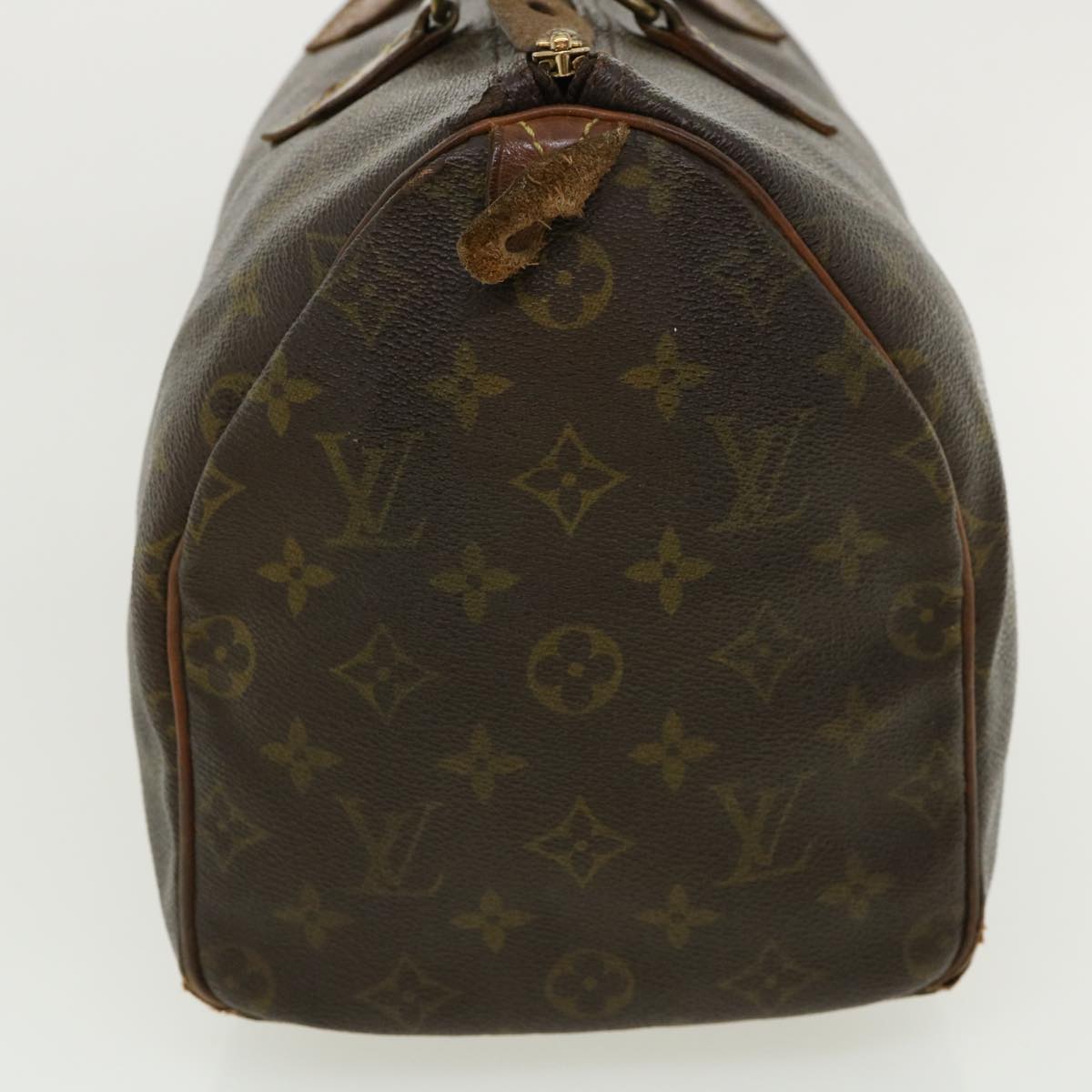 LOUIS VUITTON Monogram Speedy 30 Hand Bag M41526 LV Auth 35895