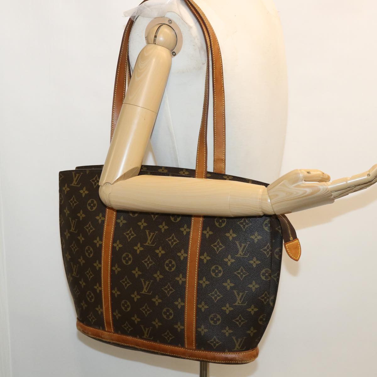 LOUIS VUITTON Monogram Babylone Tote Bag M51102 LV Auth 35898