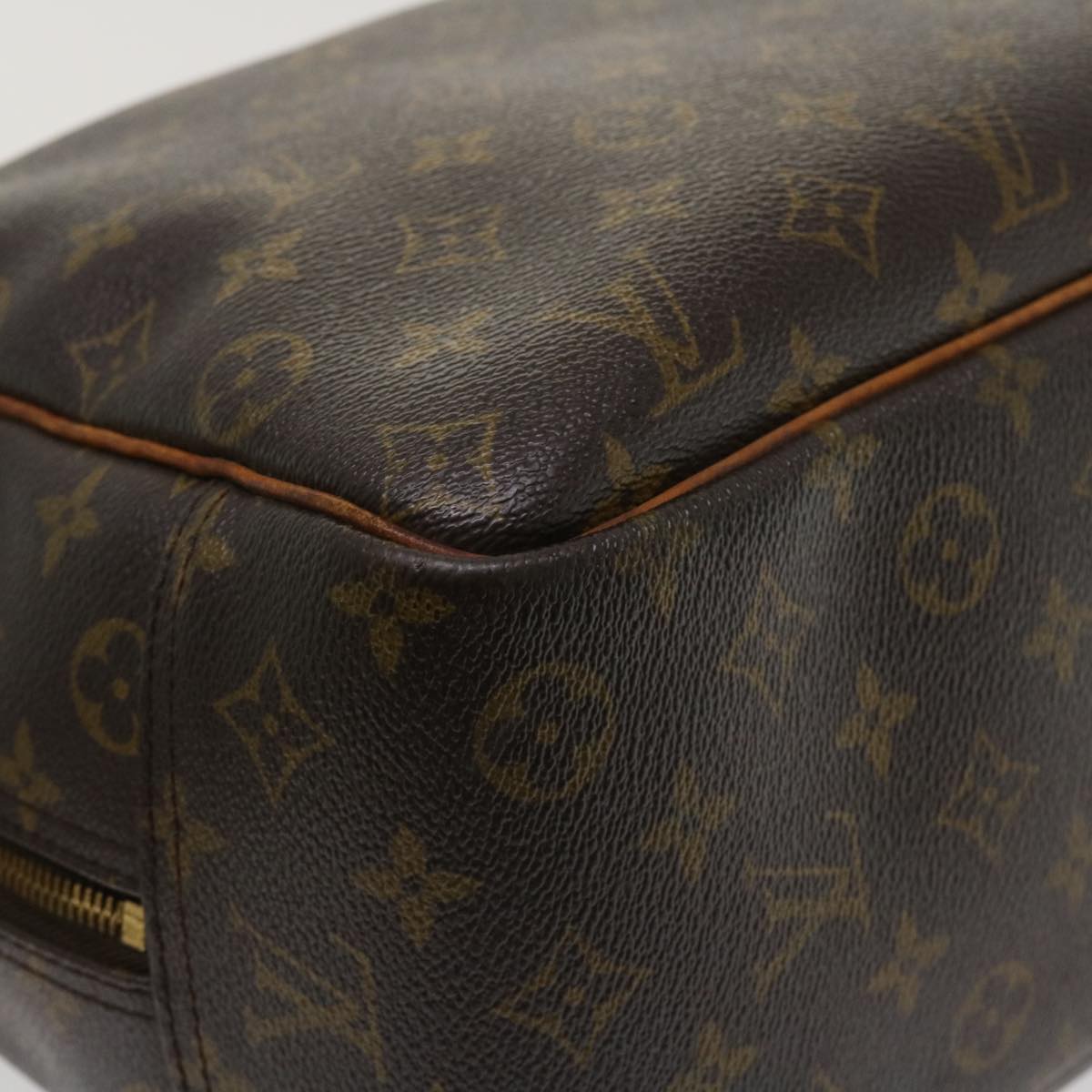 LOUIS VUITTON Monogram Deauville Hand Bag M47270 LV Auth 35907