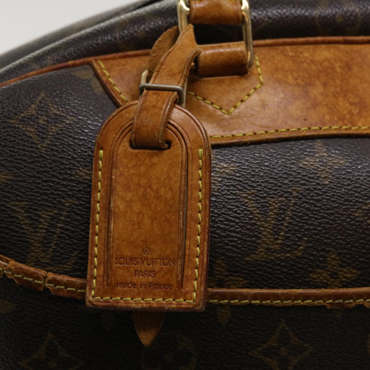 LOUIS VUITTON Monogram Deauville Hand Bag M47270 LV Auth 35907