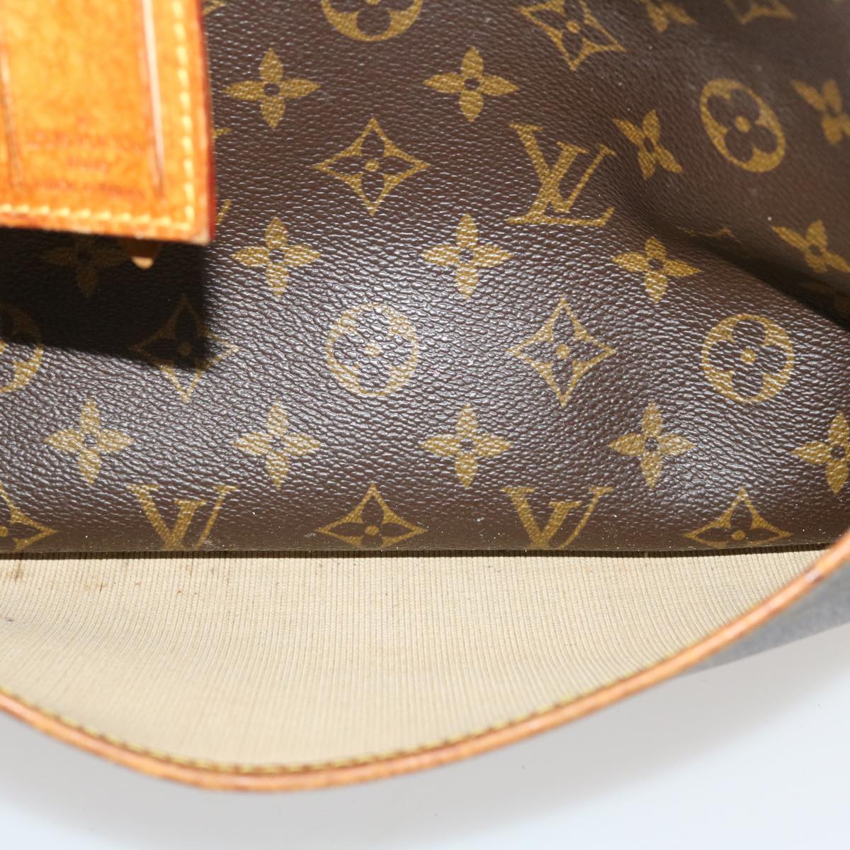 LOUIS VUITTON Monogram Deauville Hand Bag M47270 LV Auth 35907