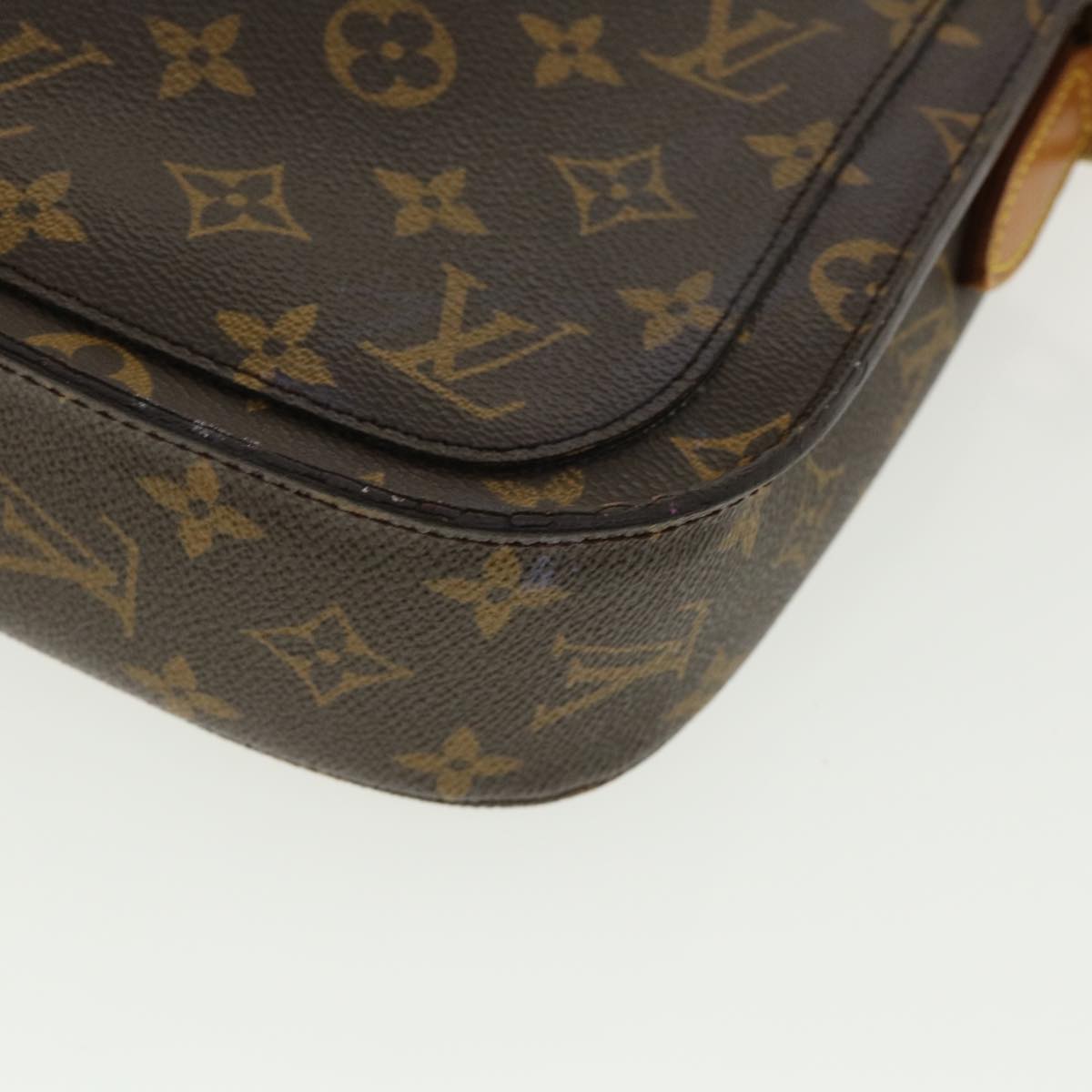 LOUIS VUITTON Monogram Saint Cloud GM Shoulder Bag M51242 LV Auth 35912