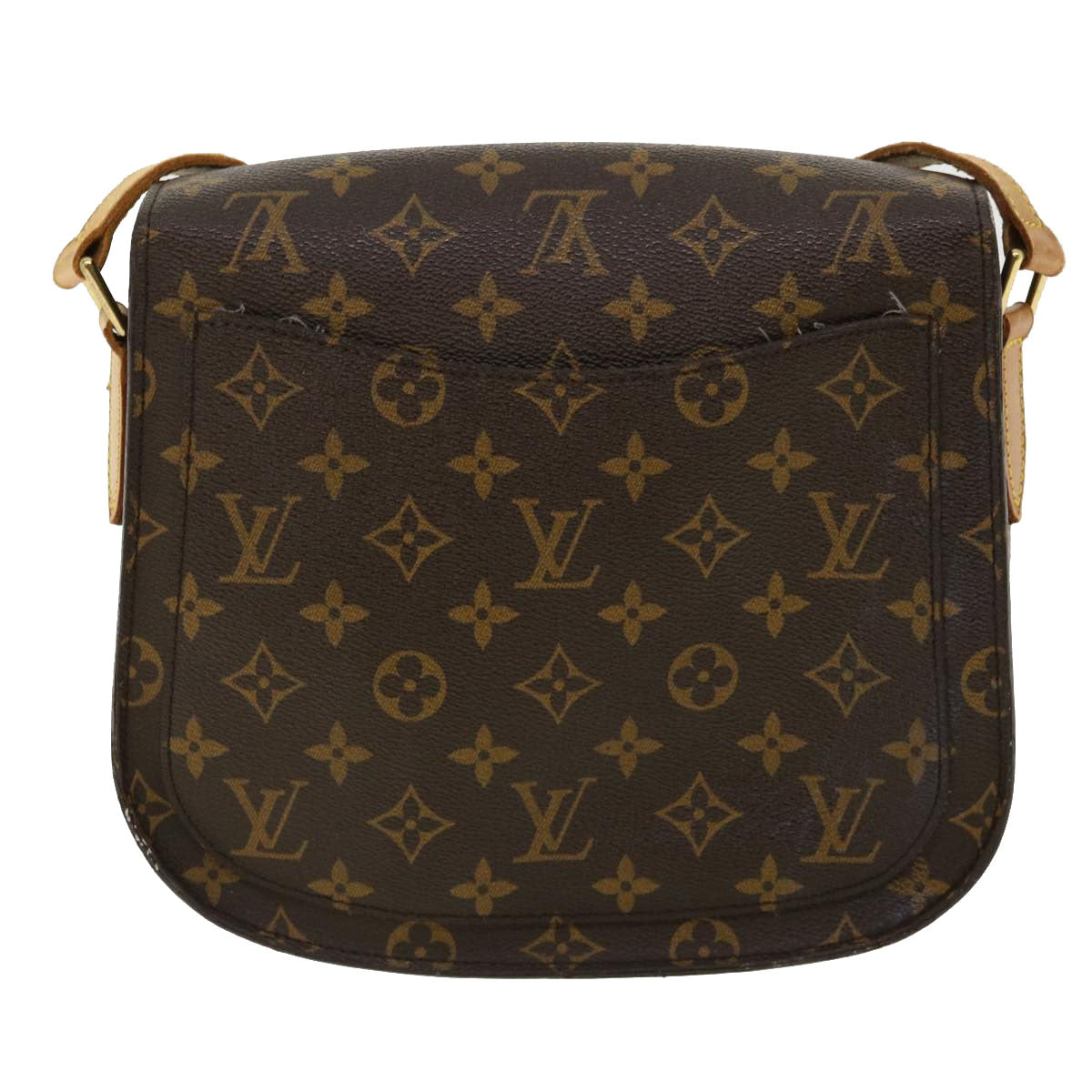 LOUIS VUITTON Monogram Saint Cloud GM Shoulder Bag M51242 LV Auth 35912