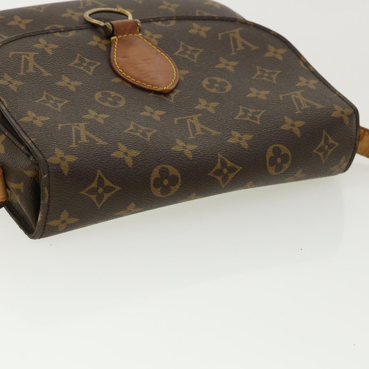 LOUIS VUITTON Monogram Saint Cloud GM Shoulder Bag M51242 LV Auth 35912