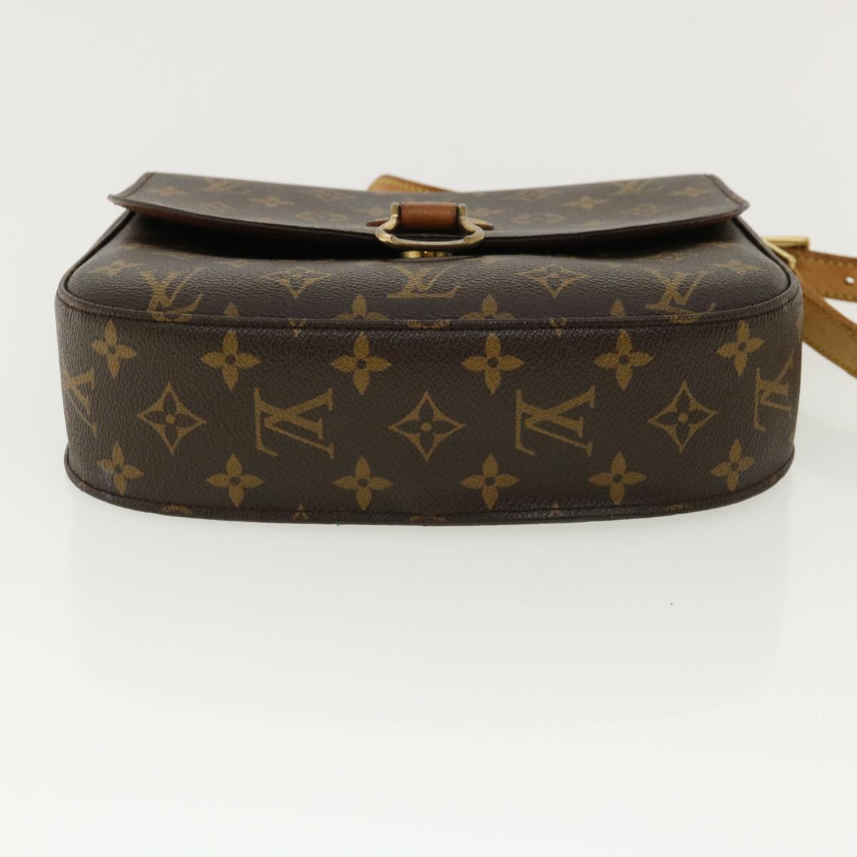 LOUIS VUITTON Monogram Saint Cloud GM Shoulder Bag M51242 LV Auth 35912