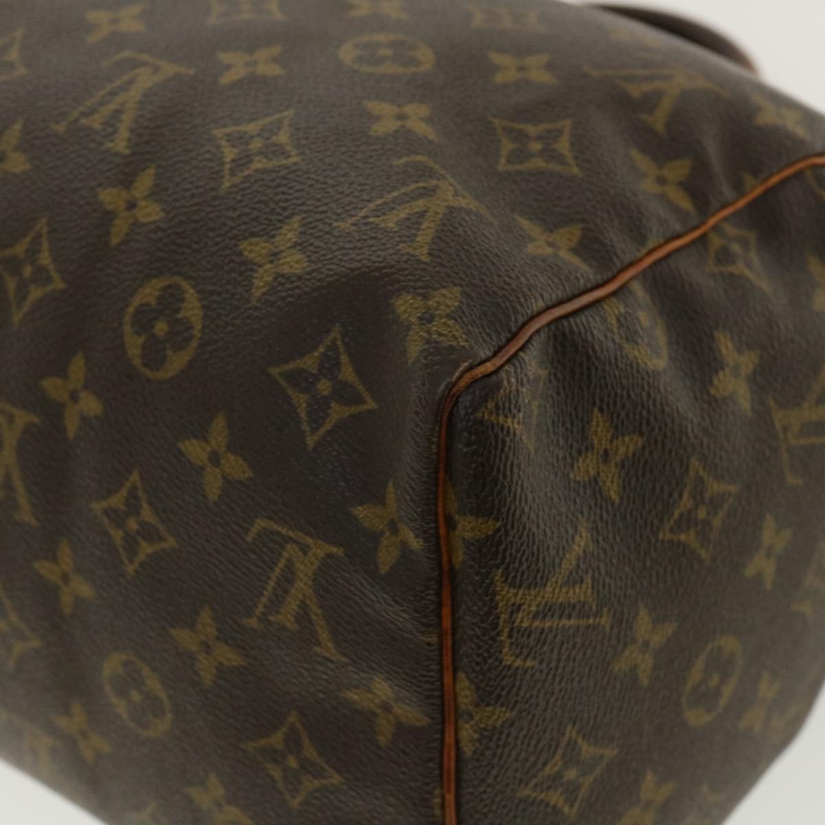 LOUIS VUITTON Monogram Speedy 30 Hand Bag M41526 LV Auth 35913