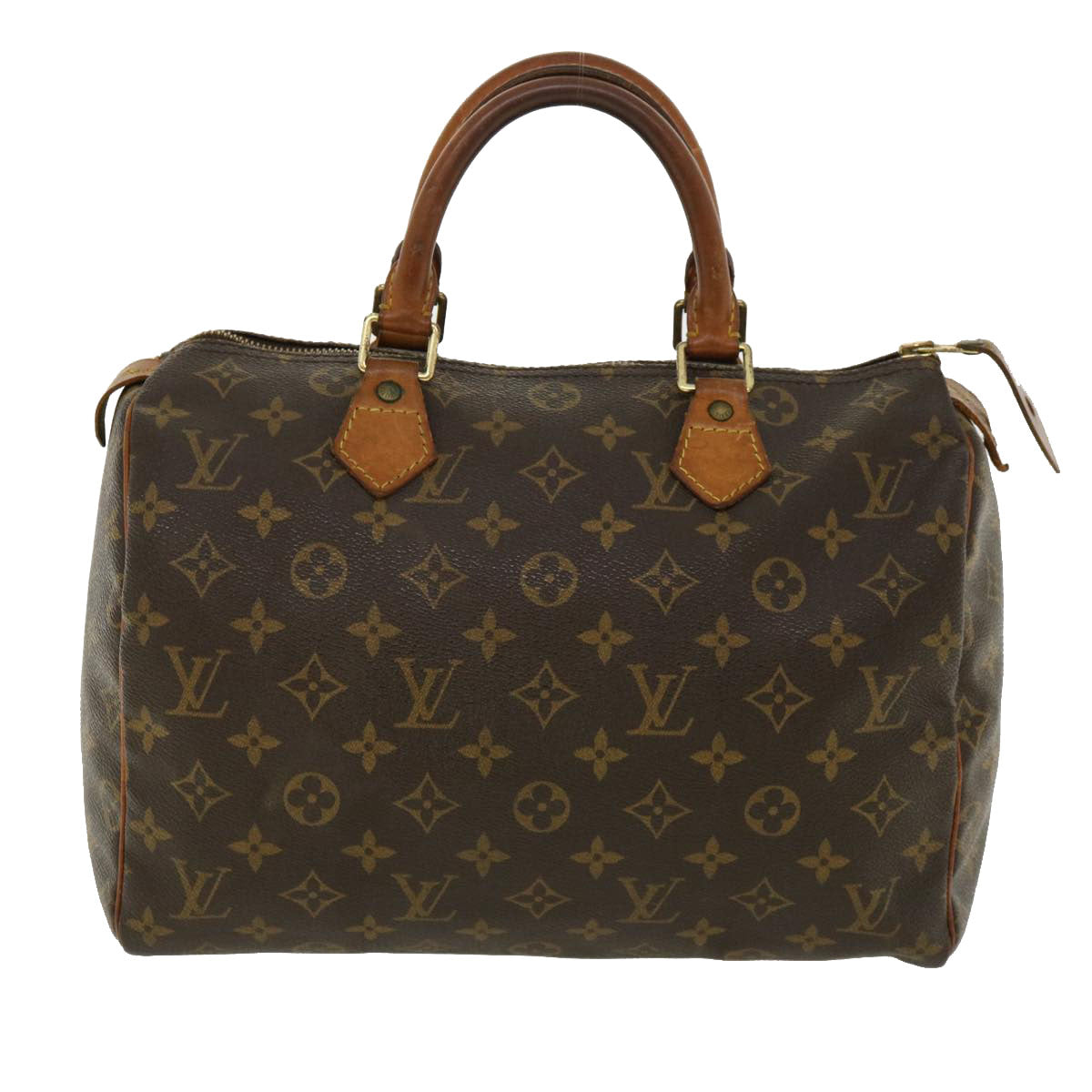 LOUIS VUITTON Monogram Speedy 30 Hand Bag M41526 LV Auth 35913