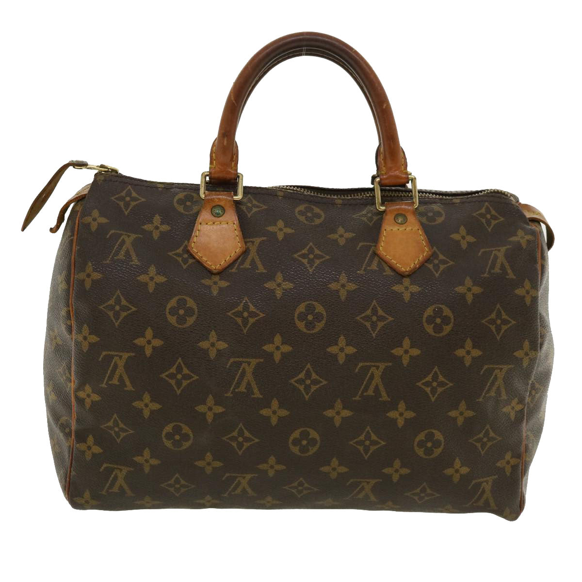 LOUIS VUITTON Monogram Speedy 30 Hand Bag M41526 LV Auth 35913 - 0