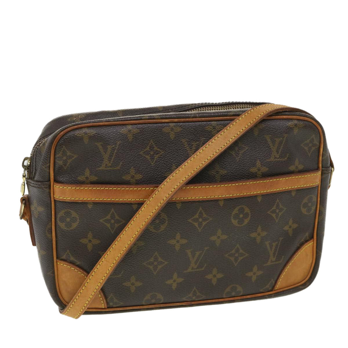 LOUIS VUITTON Monogram Trocadero 27 Shoulder Bag M51274 LV Auth 35922