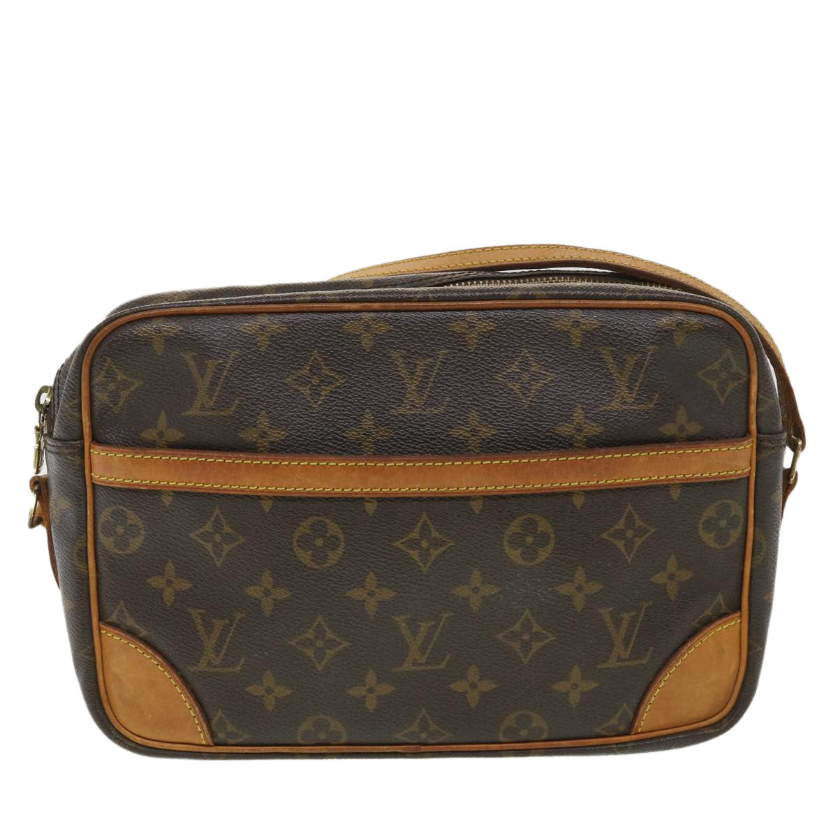 LOUIS VUITTON Monogram Trocadero 27 Shoulder Bag M51274 LV Auth 35922