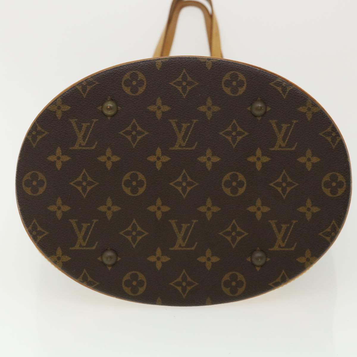 LOUIS VUITTON Monogram Bucket GM Shoulder Bag M42236 LV Auth 35929