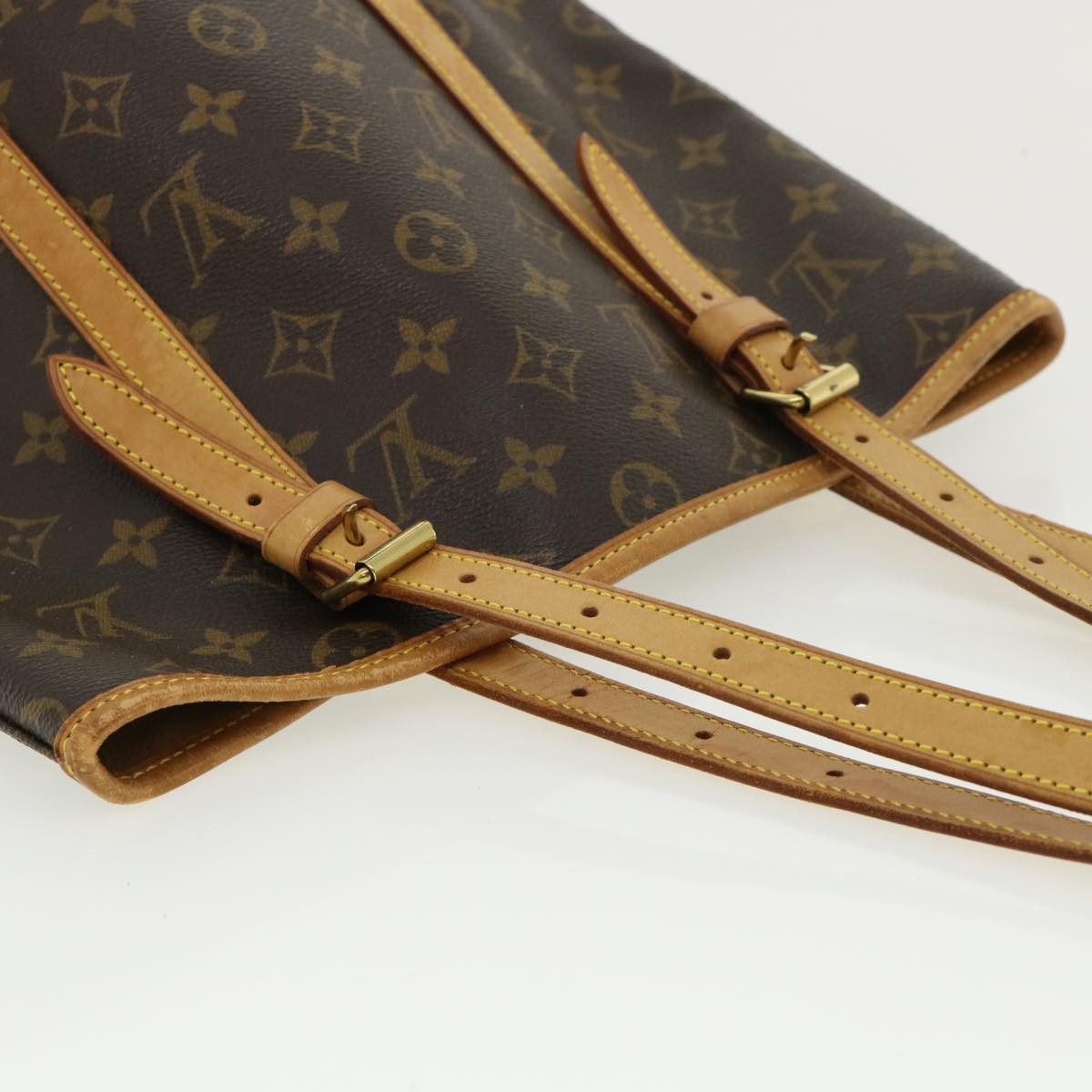 LOUIS VUITTON Monogram Bucket GM Shoulder Bag M42236 LV Auth 35929