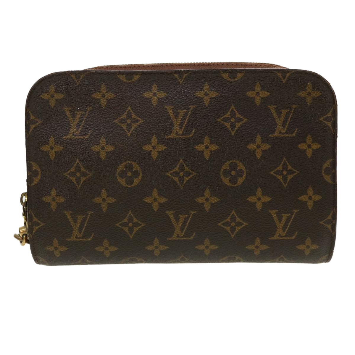 LOUIS VUITTON Monogram Orsay Clutch Bag M51790 LV Auth 35930