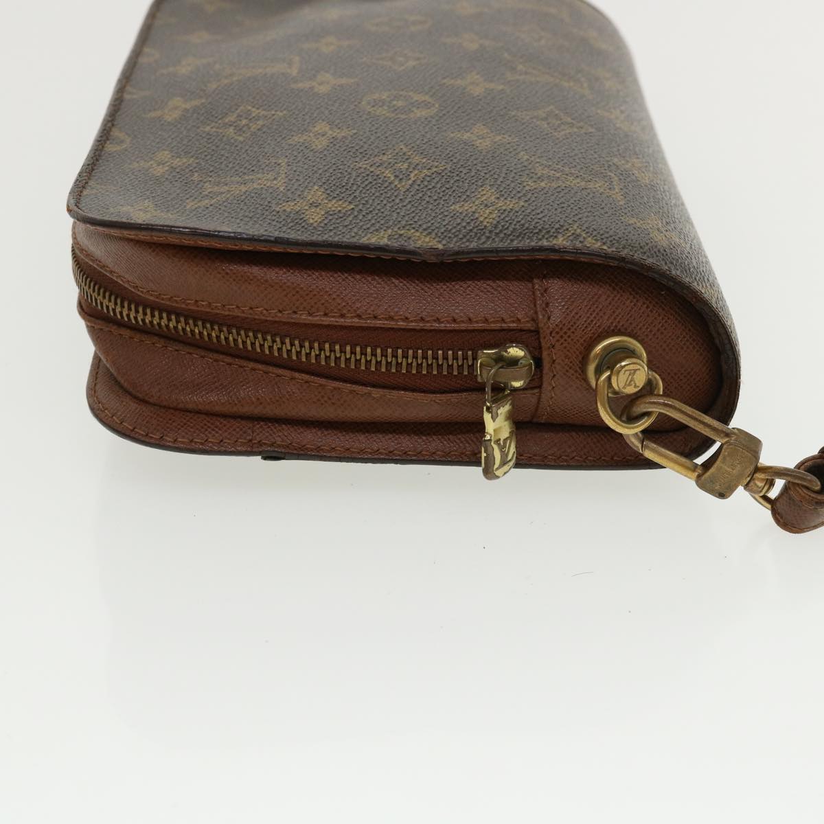 LOUIS VUITTON Monogram Orsay Clutch Bag M51790 LV Auth 35930