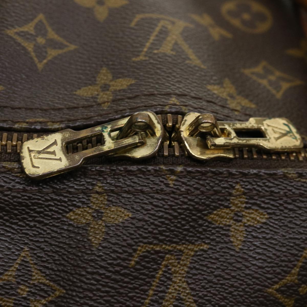 LOUIS VUITTON Monogram Keepall 55 Boston Bag M41424 LV Auth 35931