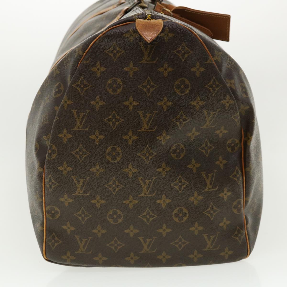 LOUIS VUITTON Monogram Keepall 55 Boston Bag M41424 LV Auth 35931