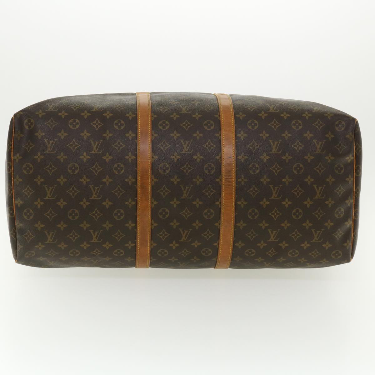 LOUIS VUITTON Monogram Keepall 55 Boston Bag M41424 LV Auth 35931