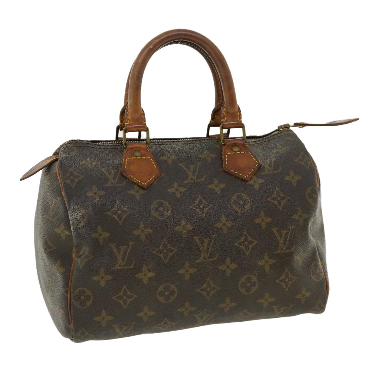 LOUIS VUITTON Monogram Speedy 25 Hand Bag M41528 LV Auth 35938