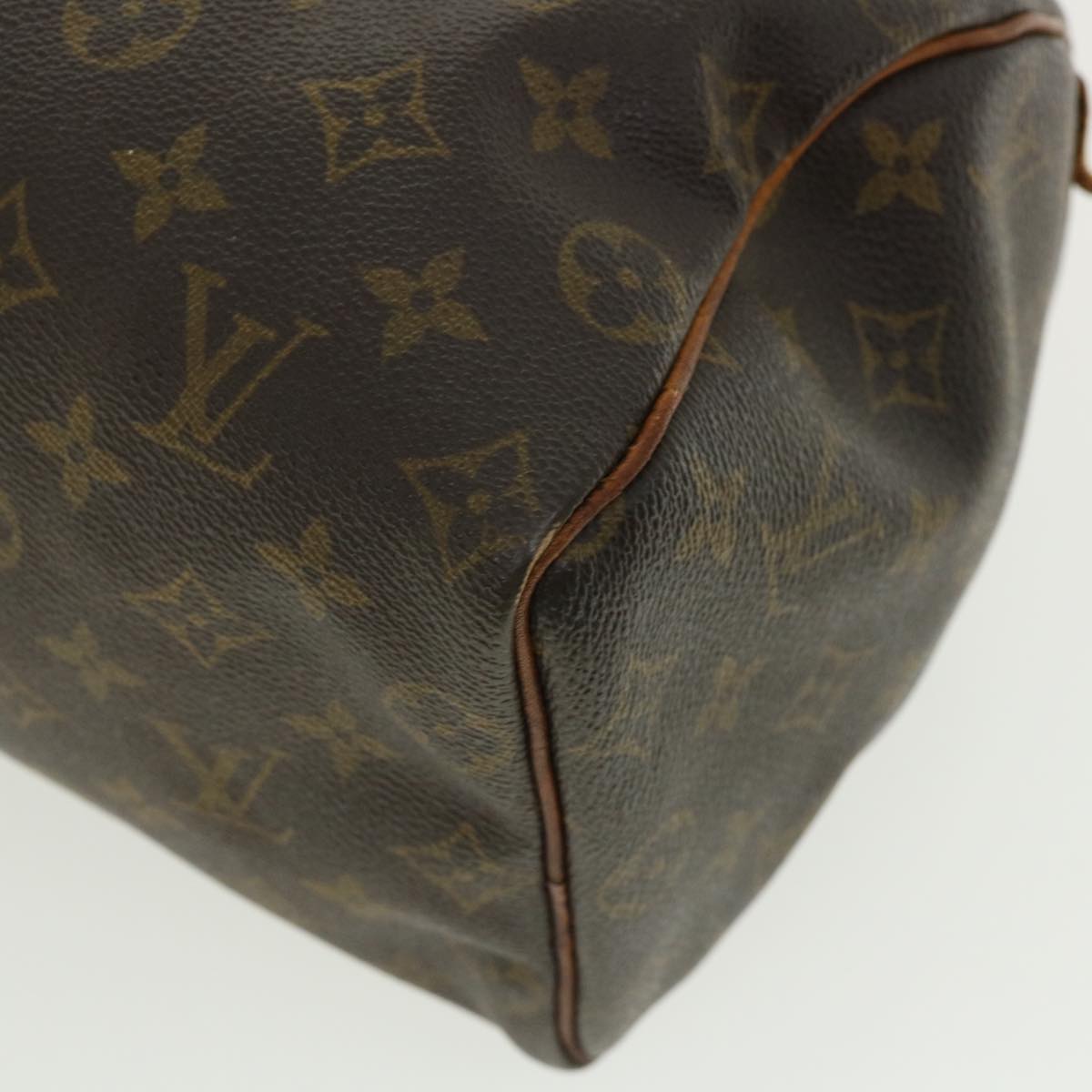 LOUIS VUITTON Monogram Speedy 25 Hand Bag M41528 LV Auth 35938