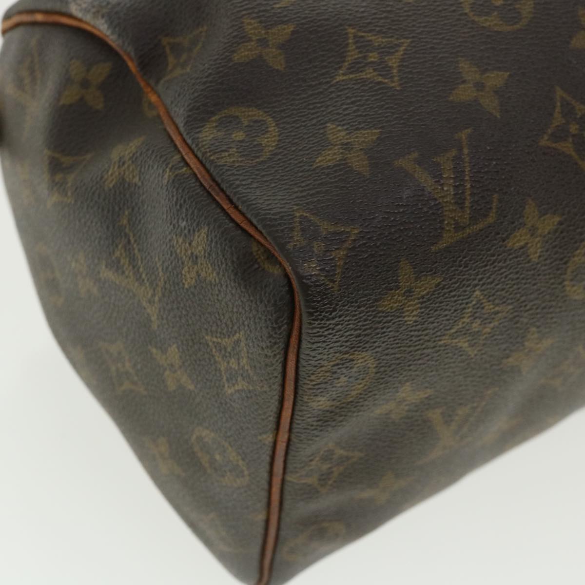 LOUIS VUITTON Monogram Speedy 25 Hand Bag M41528 LV Auth 35938