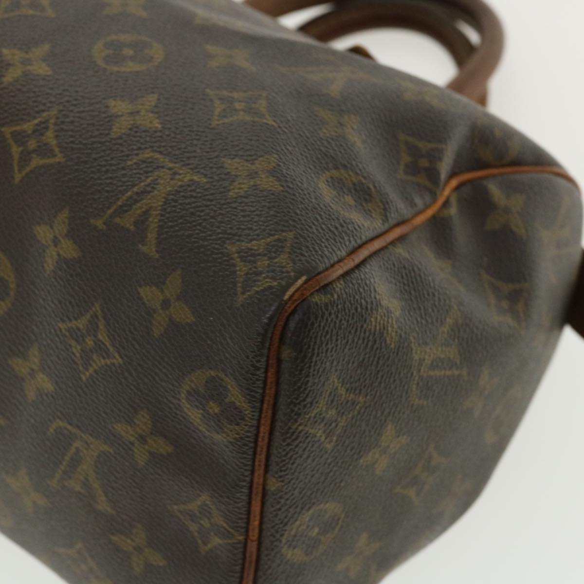 LOUIS VUITTON Monogram Speedy 25 Hand Bag M41528 LV Auth 35938