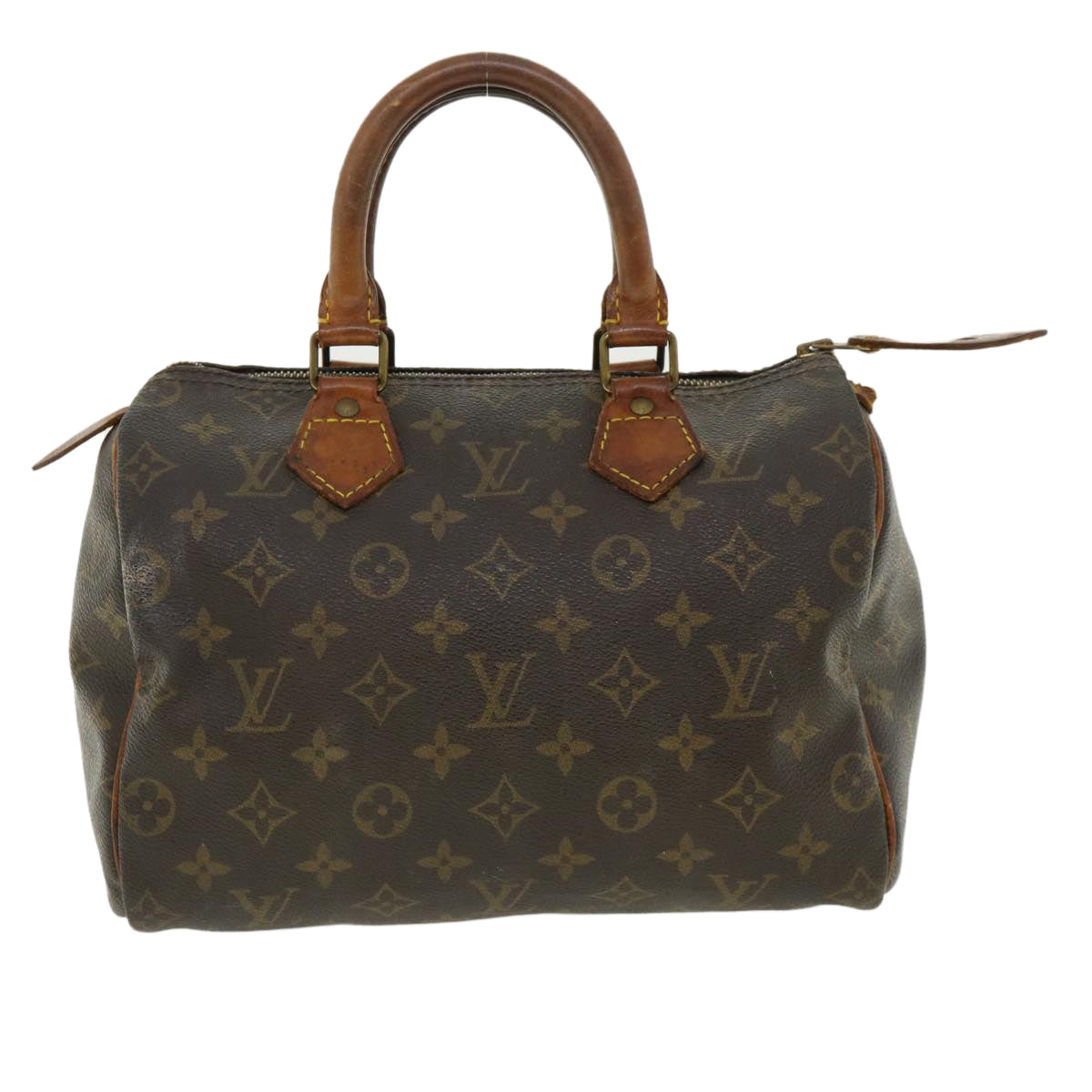 LOUIS VUITTON Monogram Speedy 25 Hand Bag M41528 LV Auth 35938