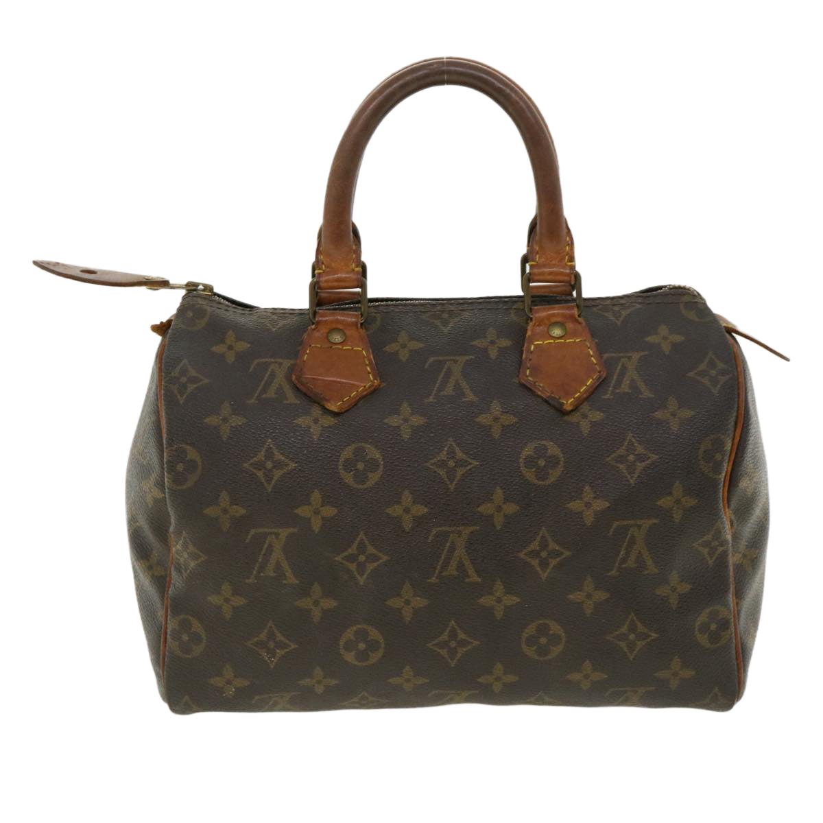 LOUIS VUITTON Monogram Speedy 25 Hand Bag M41528 LV Auth 35938